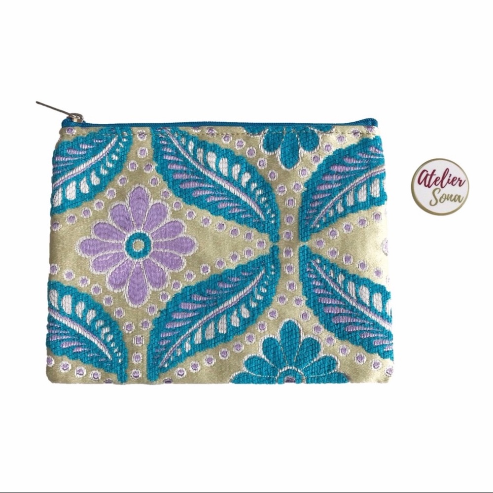 🦋HANDMADE FLORAL MOROCCAN POUCH/BAG🦋
